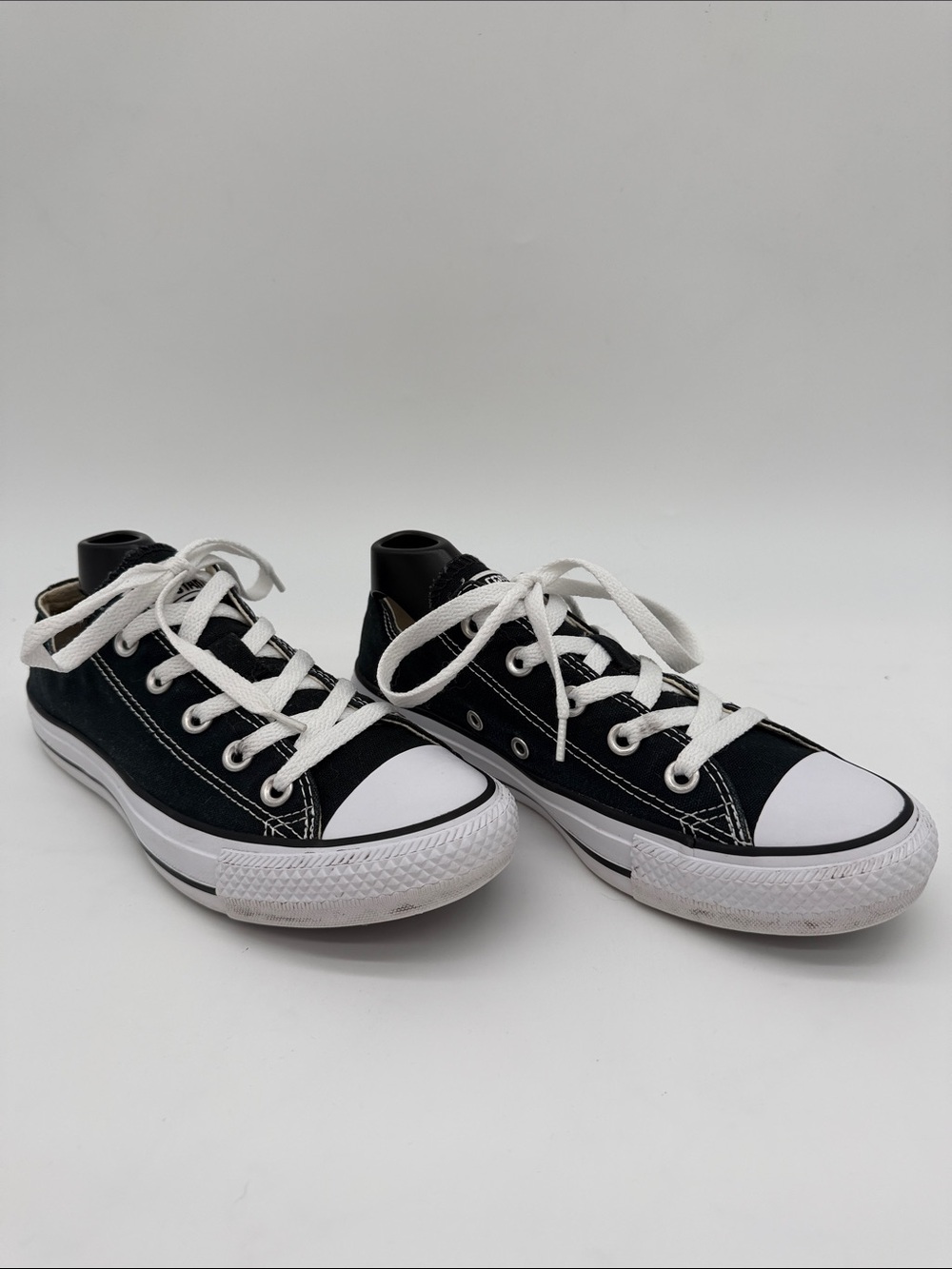 Converse Chuck Taylor All Star Black Unisex Womens Size 6 / Mens Size 4 Low Rise - Picture 6 of 16